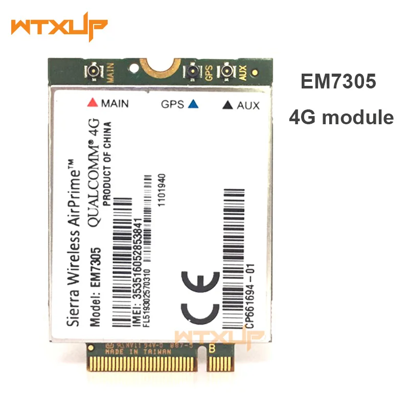 Модуль 4G LTE WWAN карты для Sierra Wireless airprime EM7305 M.2 NGFF|card card|card module |
