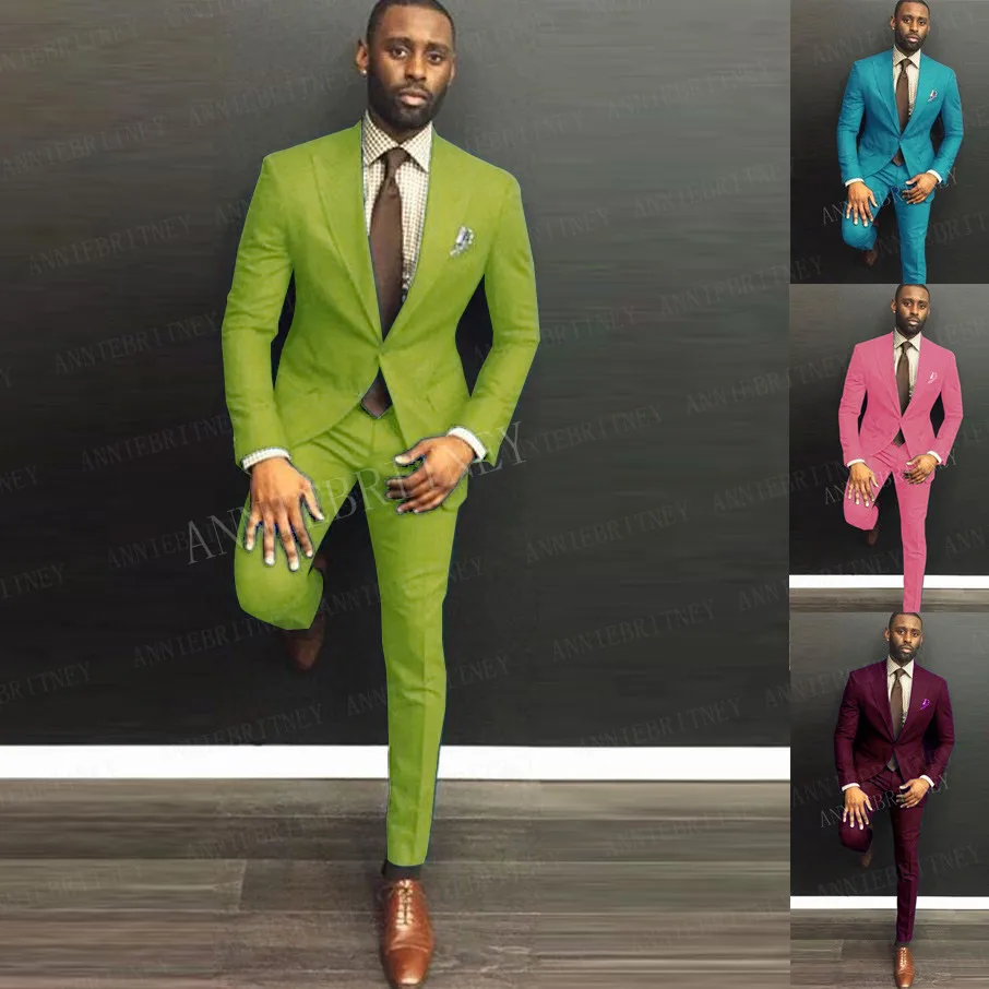 2020-Newest-Men-Suit-2-Pieces-Fashion-Orange-Wedding-Suits-for-Men-Custom-Plus-Size-Blazer3