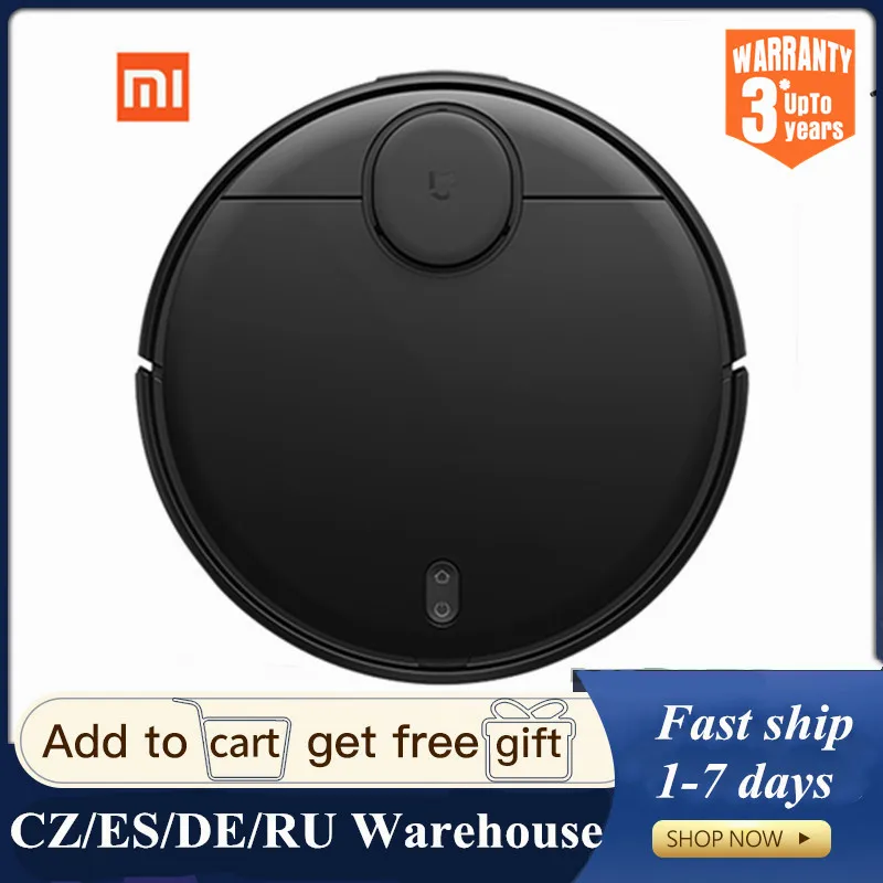 Новый XIAOMI подметальный робот пылесос STYJ02YM для дома автоматическая стерилизация