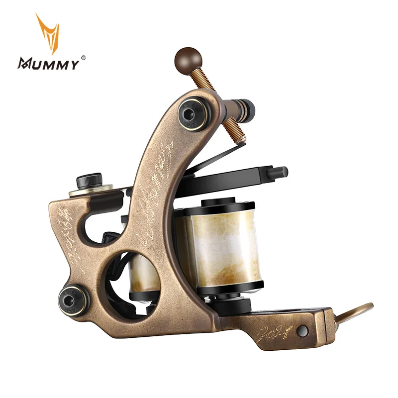 マミーコイルタトゥーマシン,リクライニング,伝統的な手作りの純銅