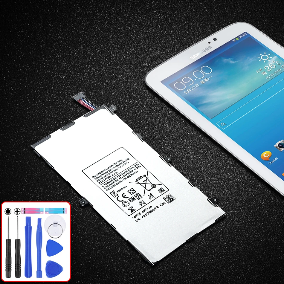 Для Samsung Galaxy Tab 3 7,0 SM T210 T211 T215 GT P3210 P3200 SM-T210 SM-T211 T217 T2105 планшет Батарея T4000E 4000 мА-ч