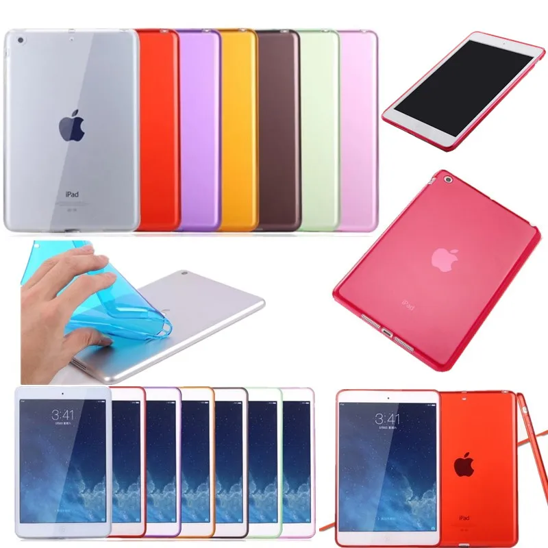 2019 Ultra Thin Crystal Clear TPU Silicone Gel Case Cover For Apple iPad Mini