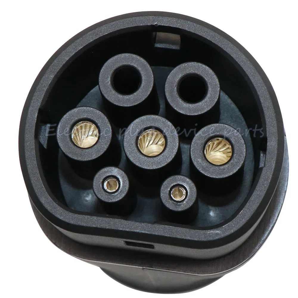 SAE J1772 зарядный адаптер для Tesla S/X Renault Zoe электромобиль EV автомобильное зарядное устройство разъем тип 1 и тип 2