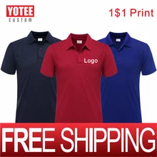 Solid Color Lapel POLO Shirt Summer Fashion Breathable Men and Women Short-Sleeved Top Custom Embroidery Printing LOGO 2021 NEW