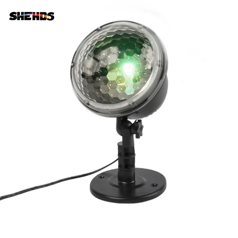

SHEHDS Colorful Remote Control Snowing LED Projector LightRGWY Waterproof Suitable All Holidays Christmas Halloween Effect Light