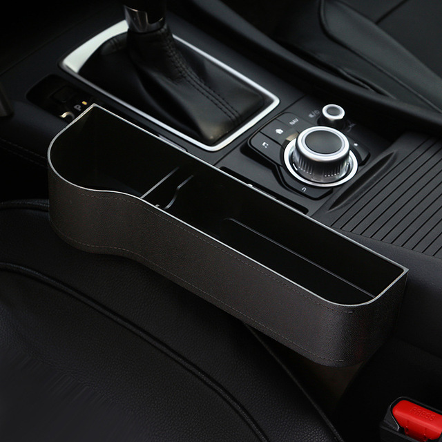 Seat Space Storage Box Organizer Bag Drink Holder For Wallet Key Card Glasses Multifunctional Glove Box