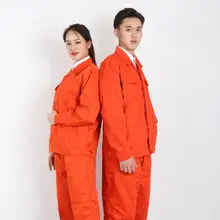 Рабочая одежда унисекс Униформа с длинными рукавами комбинезоны защитная одежда для работника ремонтник машина Авто Ремонт сварки DYF0082