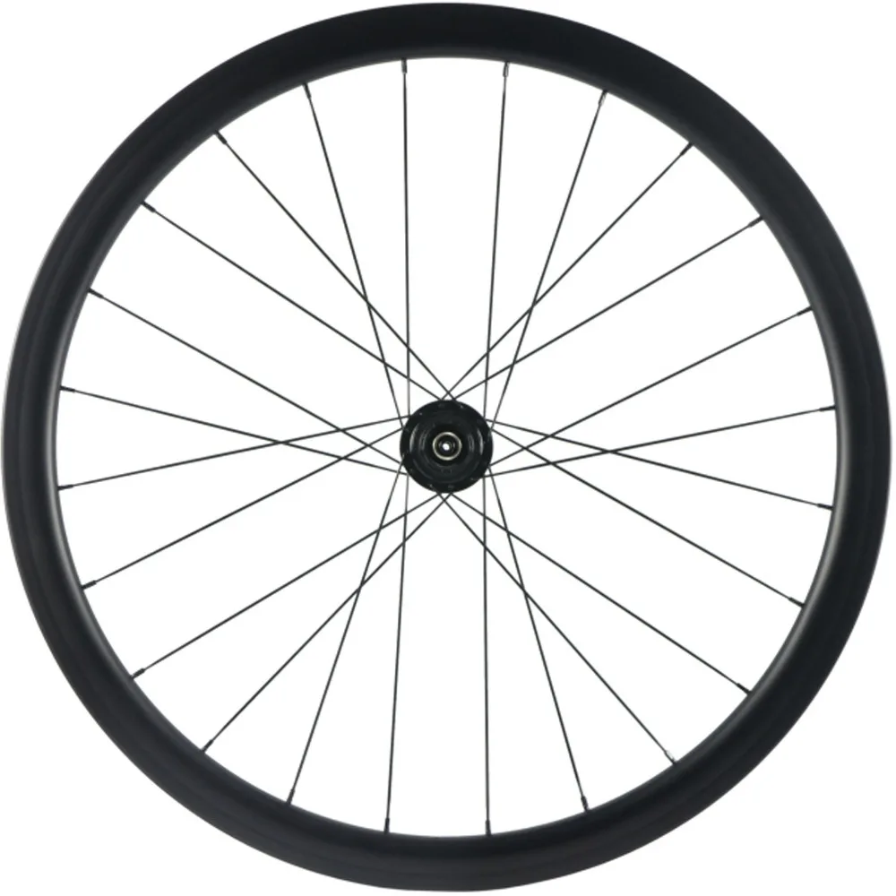 Sale 700C 25mm Wide Carbon Road Disk Wheels Clincher Tubeless Road Disc Brake Wheels Axle Road Bike Wheel Carbon Bicycle Wheel 4