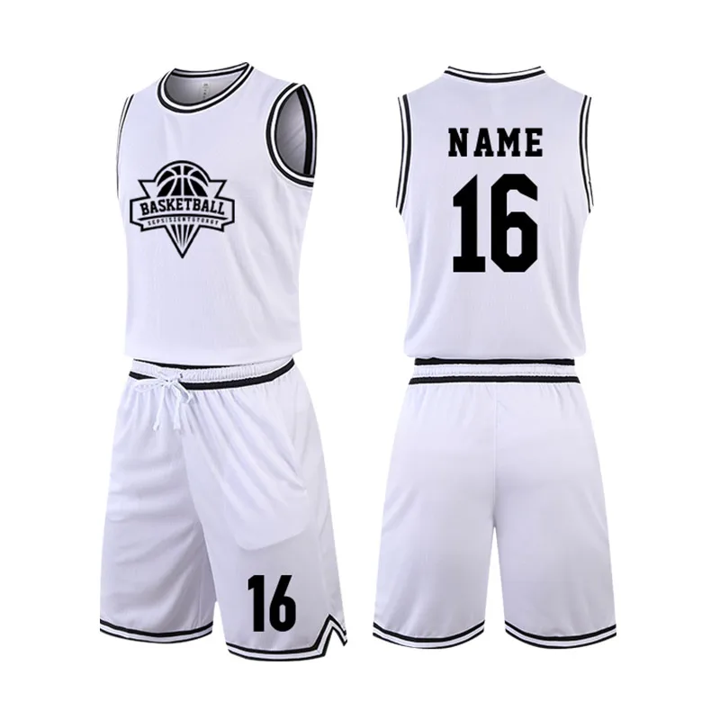 Professional Throwback jersey Basketball Jersey Quick Dry Basketball Clothes Sportswear Men Uniform Sets