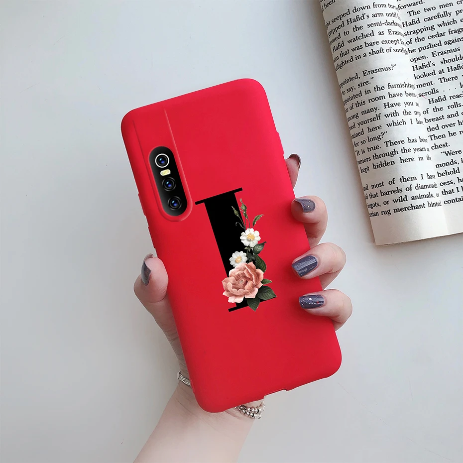 JaunesVIVE 1818Coque arrière en Silicone pour Vivo V15 Pro, étui de téléphone à la mode avec