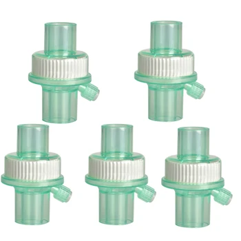 

5PCS CPAP Filter Viral and Airborne Allergens CPAP Bacterial Viral Filter for Cpap BiPAP Hose Sleep Apnea Snore