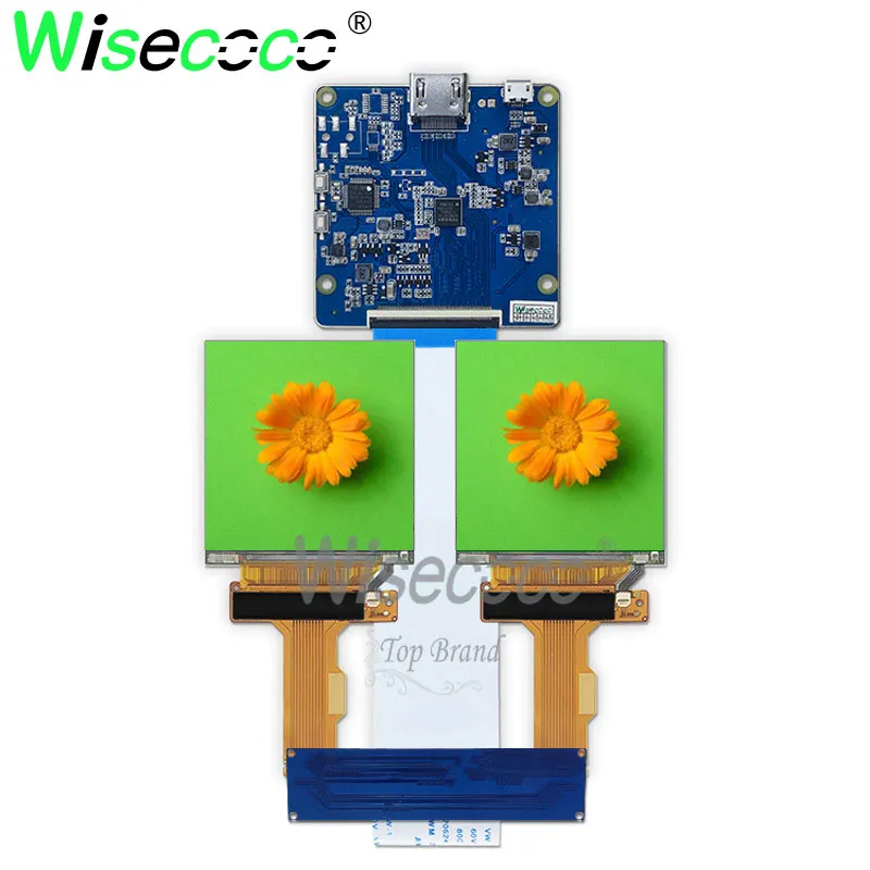 polegada dupla tela lcd vr ar exibe janelas mista exibição de realidade mipi placa de motorista