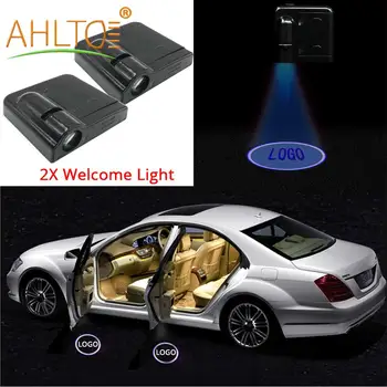 

2Pcs Car Led Auto Universal Wireless Door Led Welcome Light Projection Lamp Light For Car Door Light Laser Buld DC 5V Door Light