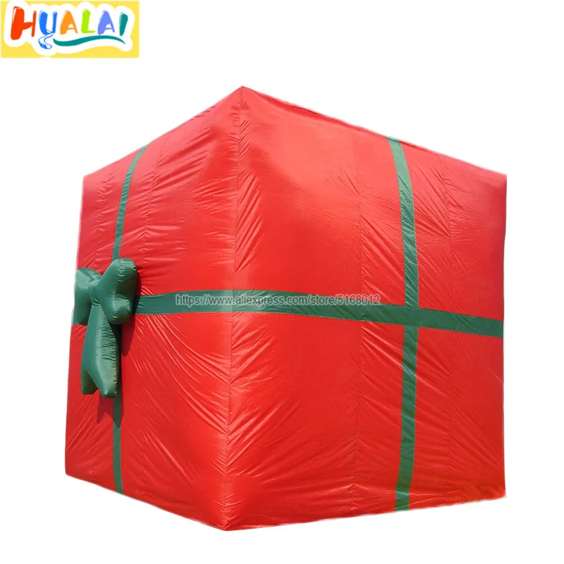 

outdoor giant Christmas decoration inflatable gift lager santa ornament for advertising event for sale 4m/5m/6m high with blower