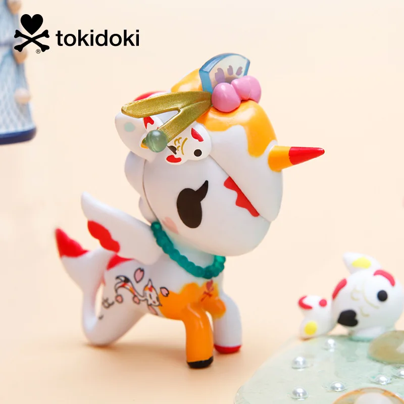 

Kawaii Unicorn Blind Box Toys Tokidoki Unicorn Mermaid Family Series Season 3 Kawaii Surprise Caja Ciega for Kids Girls Gift