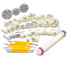 14 шт. Весна тиснение пресс-форм для резки формочка, инструмент для выпечки двойного сахарный торт Fondant(сахарная) Кухня аксессуары для дома товары для магазинов