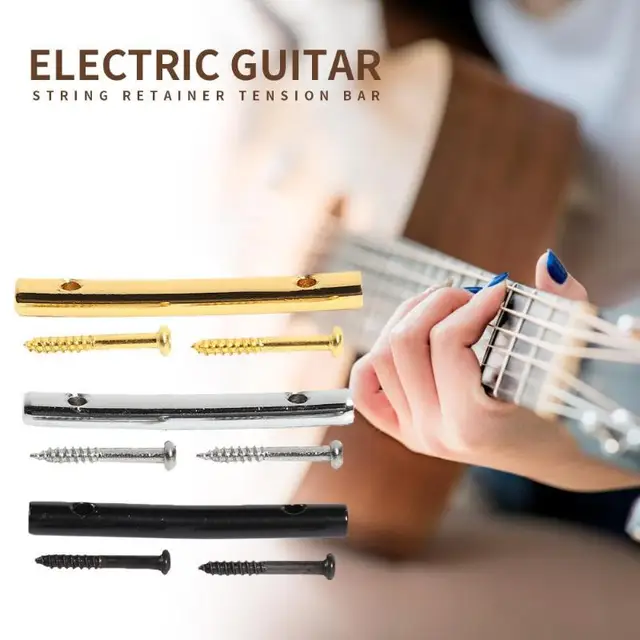 Barra De Tensao Do Retentor Da Corda Da Guitarra Eletrica Do Ferro De 45mm Com Parafusos De Montagem Pecas E Acessorios P Guitarra Aliexpress