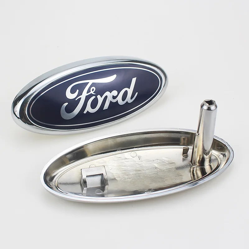 14.5X6.5CM Auto Front Rear Badge for Ford Emblem Focus 2 3 Ranger Mustang Kuga Mondeo Fiesta Explorer Galaxy Transit Accessories