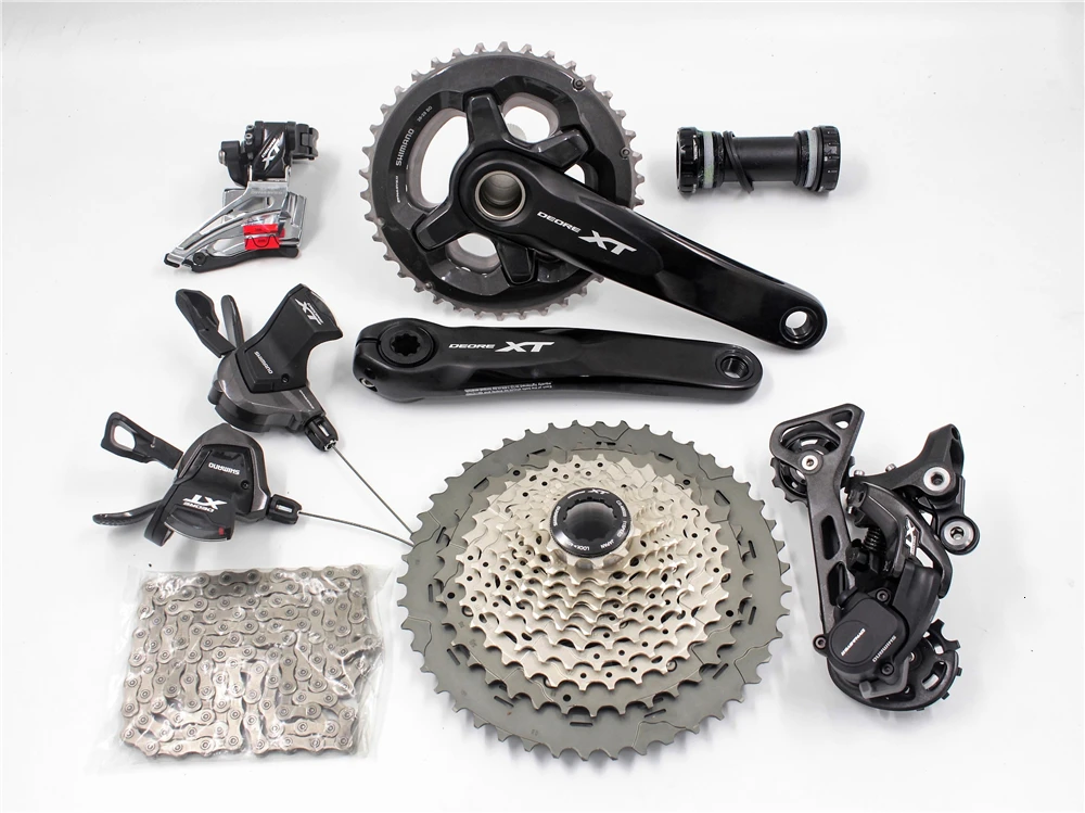 Xt Groupset M8000 22 S 170 175 миллиметров Mtb велосипедный комплект 11-40 T 42 T 46 T M8000 M8000 отклоняющийся тормоз с Br