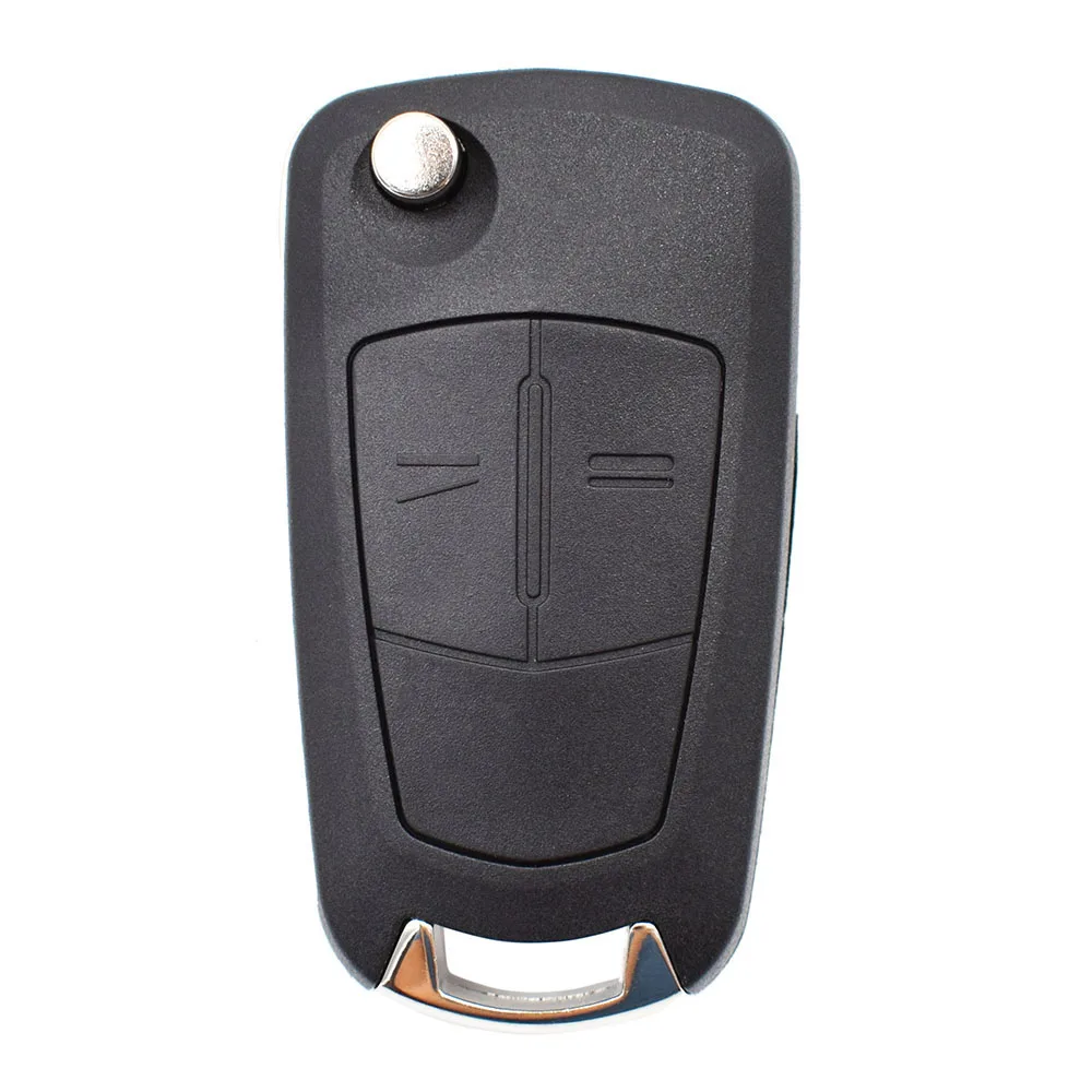 Keyfobworld 2 pulsanti di coperture chiave a distanza Entrata Keyless a distanza di vibrazione pieghevole di caso Fob chiave dellautomobile per il Vauxhall Astra Opel Corsa 