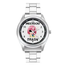 

Anime Quartz Watch Unisex Couple Wrist Watch Design Steel Fishing Promotion Wristwatch