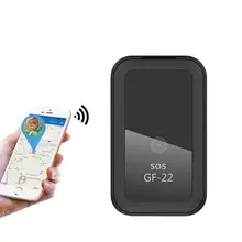 Echtzeit Auto GPS Tracker Voice Control Magnetische Anti-Verloren Gerät Auto Fahrzeug GPS Locator Localizador GF22 Mini Gps tracker