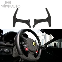 Для Ferrari Carbon Fiber Shift Dial F458 Carbon Fiber Shift Dial добавление и уменьшение шестерни ручной клапан