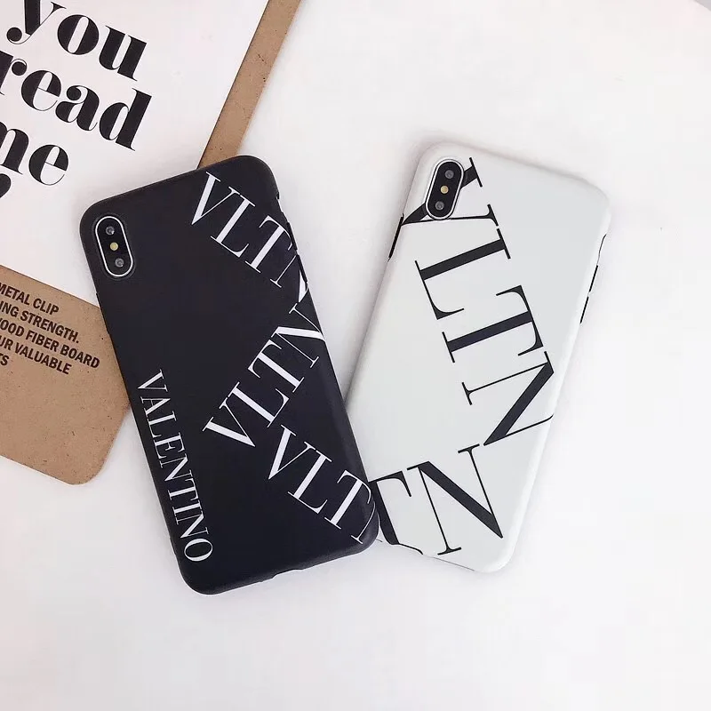 

Applicable to iPhone XS MAX XR 11 11pro 11pro max 8 7 6Splus fashion Italian brand VLTN soft silicone IMD mobile phone case Capa
