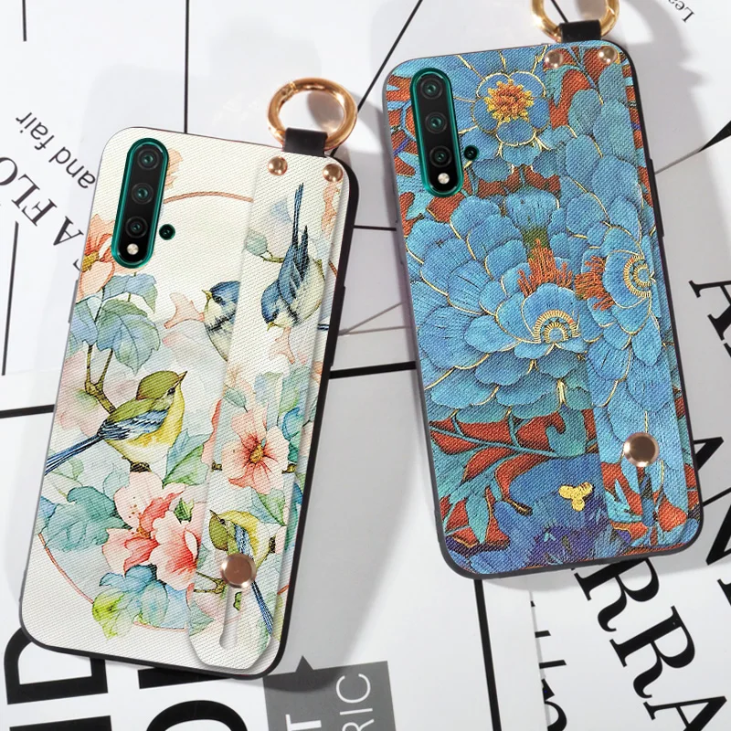 3D чехол с цветочным рисунком для Huawei Nova 6 SE 2 2i 3 3i 3E 4 4E 5 5i 5Z 5T P20 Lite P30 Pro силиконовый