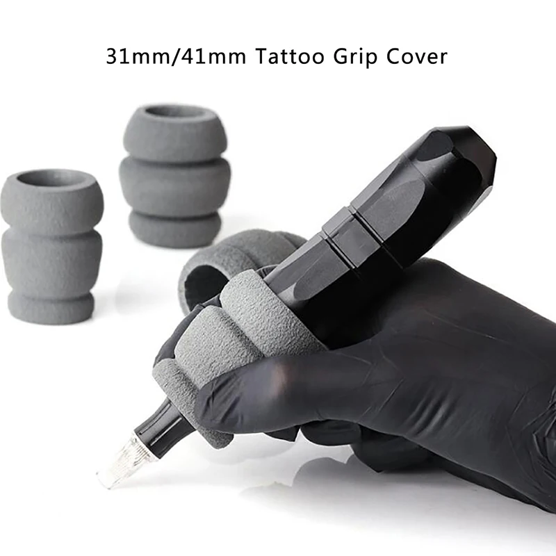 31mm/35mm/41mm/45mm Memory Foam Tattoo Grip Cover Tattoo Machine Pen Grips Cover Tool Supplies tattoo grip cover