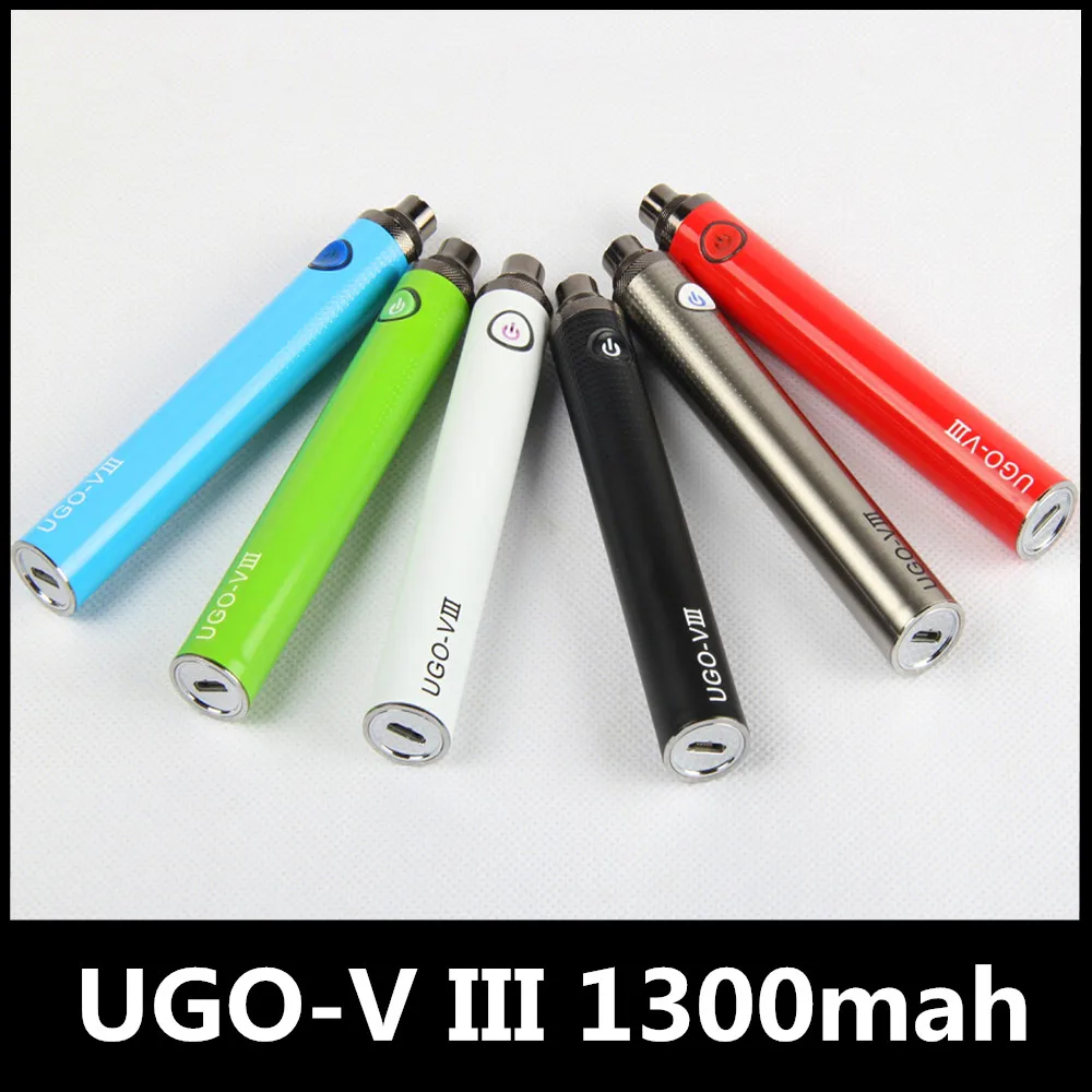 1300 мАч UGO VITEK батарея vision Micro Evod сквозное зарядное устройство электронная сигарета батарея ego 510 нить UGO V Vape набор электронных сигарет