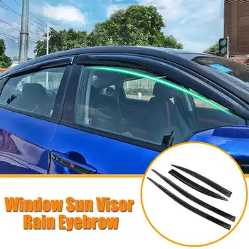 

Autoleader Car Window Sun Rain Visor Wind Deflectors Guard Shield Rain Eyebrow Decor For Honda Civic 4DR 2012 2013 2014 2015
