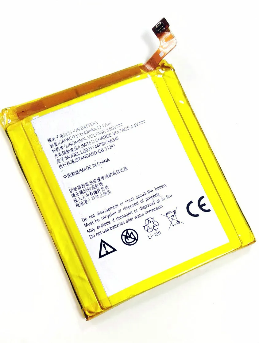 Westrock 3140mAh LI3931T44P8H756346 Battery for For ZTE Blade V8 Pro Z978 BV8P121Cell Phone