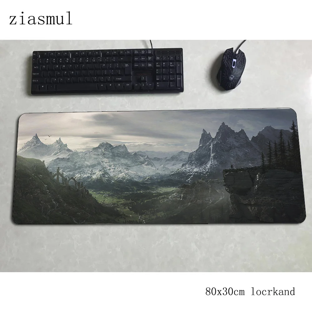 Skyrim коврик для мыши геймерский дешевый коврик для мыши 800x300x3 мм notbook коврик для мыши игровой коврик для мыши Большой HD Коврик для мыши ПК настольный коврик для мыши