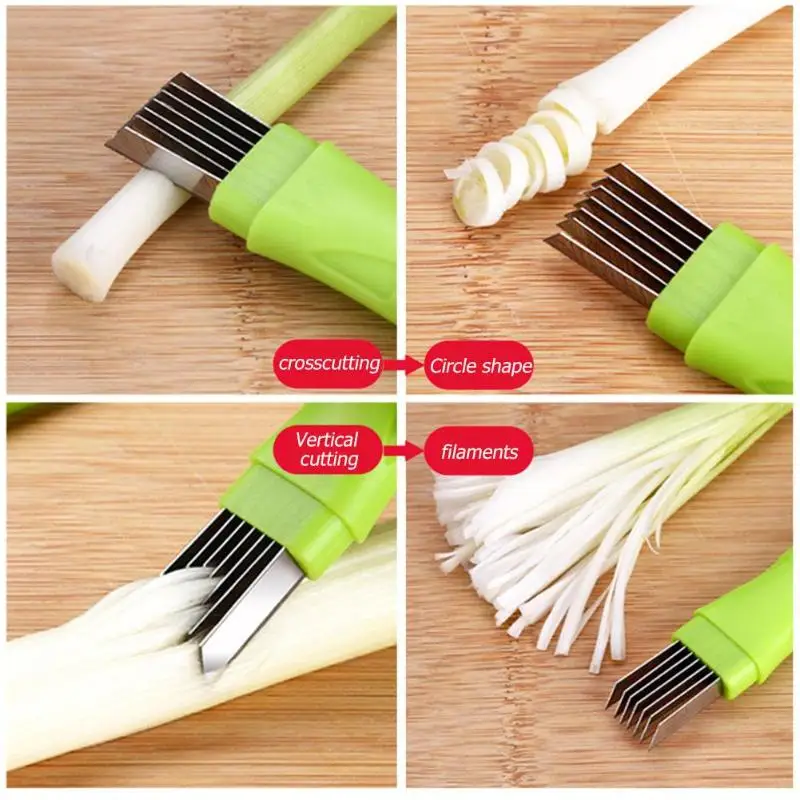 Stainless Steel Blade Vegetable Cutter Garlic Potato Carrot Grater Kitchen Tool Household Kitchen Vegetables Accessories