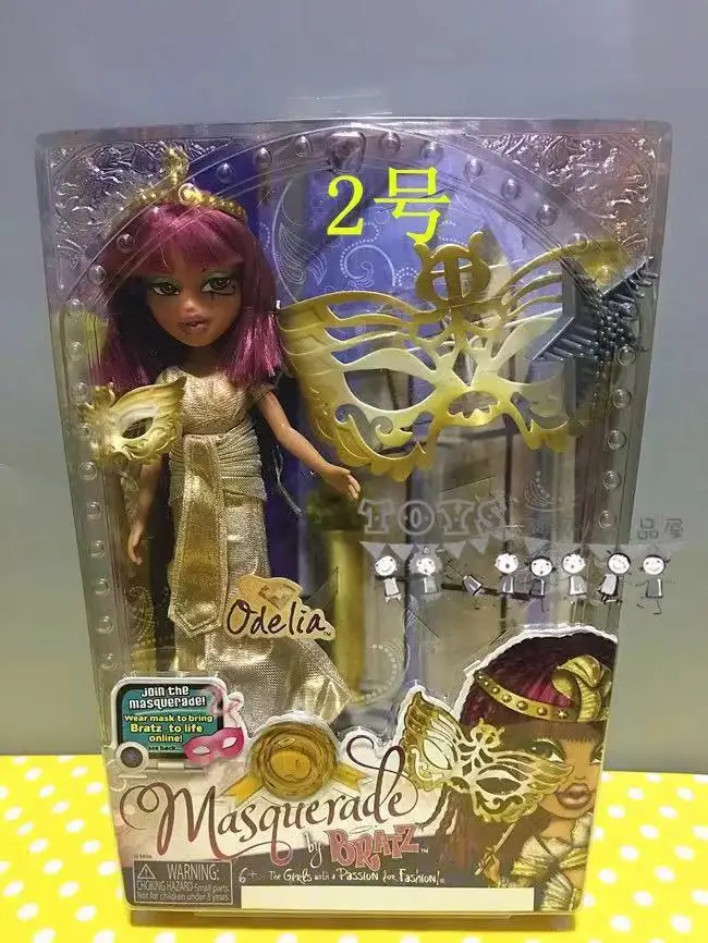 Модная фигурка Bratz Bratzillaz, кукла, несколько вариантов, лучший подарок для ребенка - Цвет: Светло-желтый