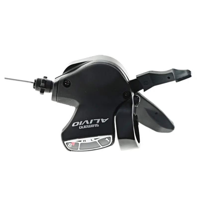 SHIMANO ALIVIO SL-M410 относится к горный велосипед универсальный 8 S/24 скорости Сплит передачи Черный Совершенно аппарат не Привязанный к оператору сотовой связи - Цвет: SL-M410 Only 8S