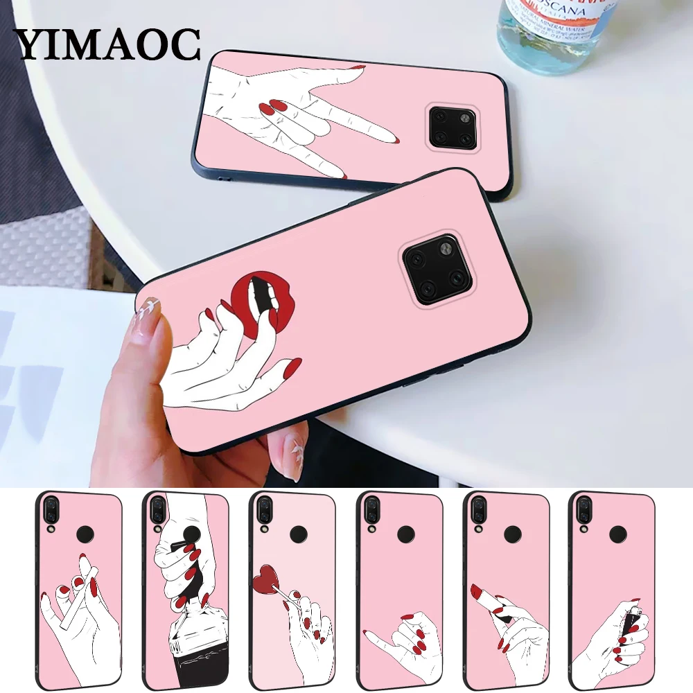 best friend lover Silicone Case for Huawei Mate 10 Pro 20 Lite Nova 2i 3 3i 4 5i Y5 Y6 2018 Y7 Prime Y9 |
