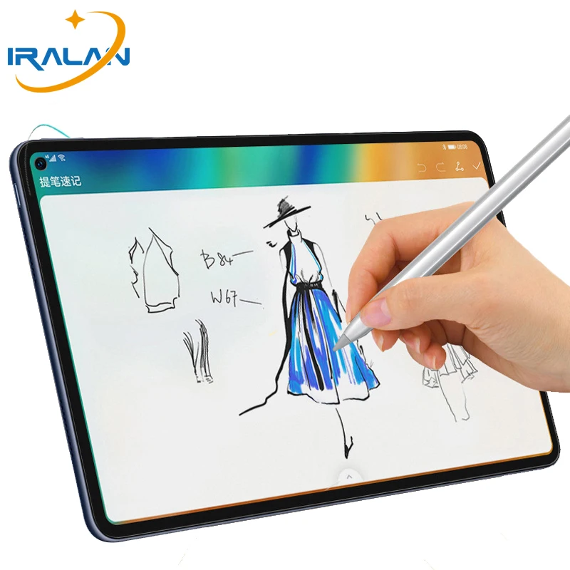 

Like Writing on Paper Screen Protector For Huawei MediaPad T5 AGS2-L03 M5 lite 10 BAH2-W19/L09/W09 10.1" Matepad 10.4 Like Paper