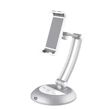 

2020 New Multifunctional 2 In 1 Mobile Phone Tablet Desk Stand & Bluetooth Speaker Holders For Net Course Home Video Conference
