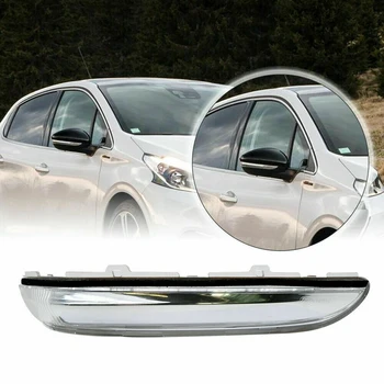 

Car Door Side Wing RearView Rear View Mirror Turn Signal Light Lamp for Peugeot 208 2012-2017