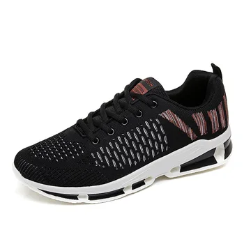 

2019 New Professional Men Sport Shoes Mesh Breathable Running Shoes Black Spring Autumn Walking Shoes Men Sneakers Size 39-44
