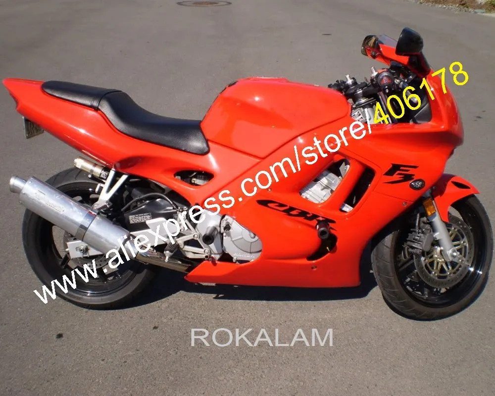 Комплекты обтекателей для Honda CBR600F3 1997 1998 CBR600 F3 CBR 600F3 600 97 98 оранжевый комплект