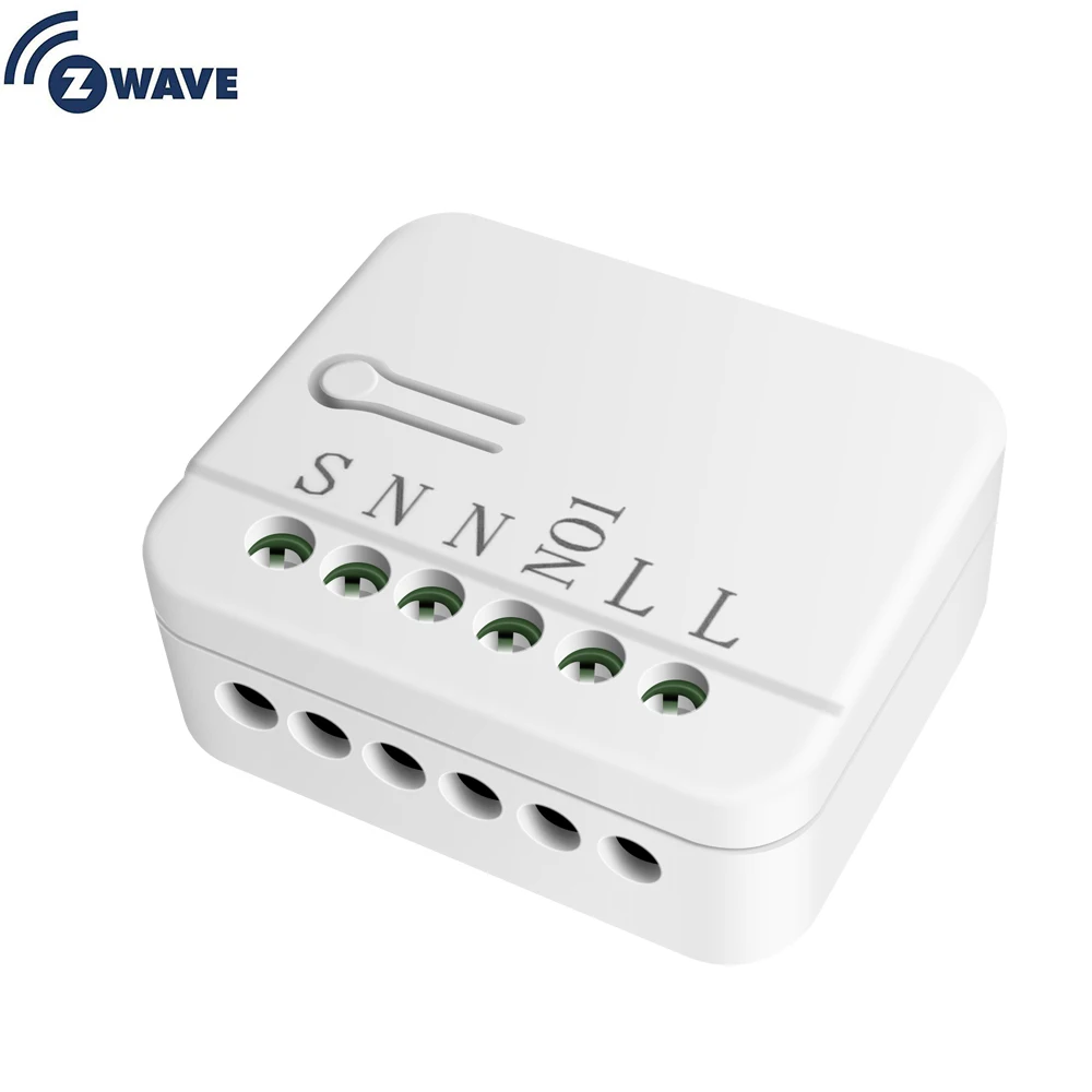 

Smart Home Automation Z Wave Plus Single Relay Large Power Insert Switch Module Lighting Control