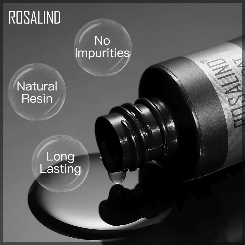 ROSALIND Gel Polish 7ML Top Coat UV Lamp Gel Soak Off Reinforce Long Lasting Nail Art Manicure Gel Lak Varnish Primer Lacquer 6