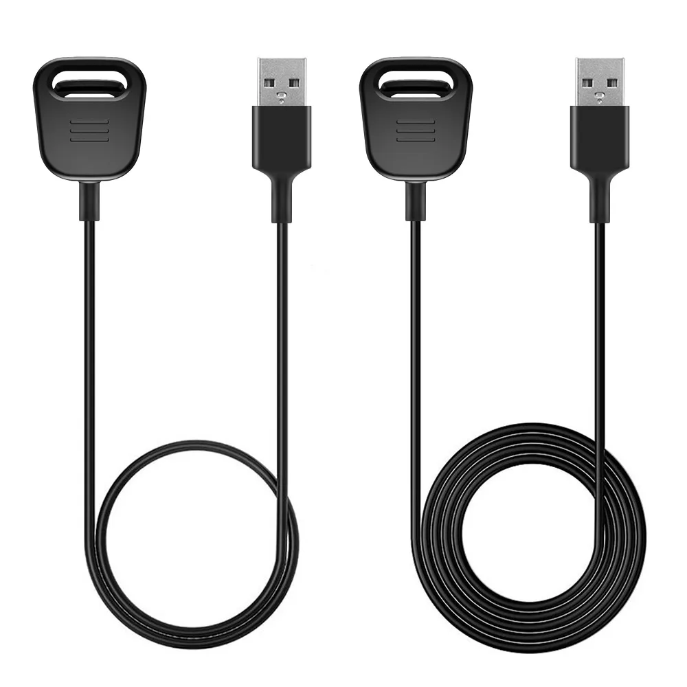 55cm 100cm Сменная USB Зарядное устройство для Fitbit заряд смарт-браслет зарядка через usb кабель для Fitbit заряд 3 браслет адаптер док-станции 55/100 см - Цвет: 55cm 100cm