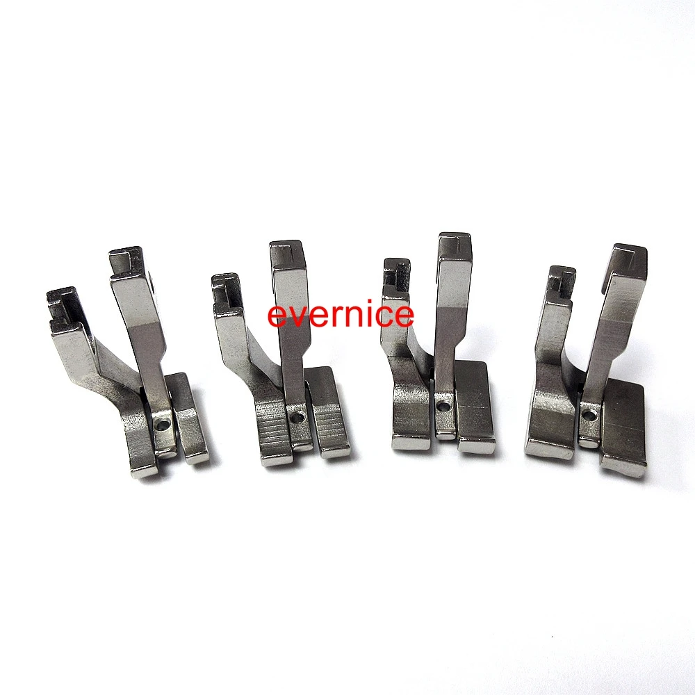 4 sets Double Welting Piping Cording Foot for Consew 205Rb Nakajima Dbu-180L | Дом и сад