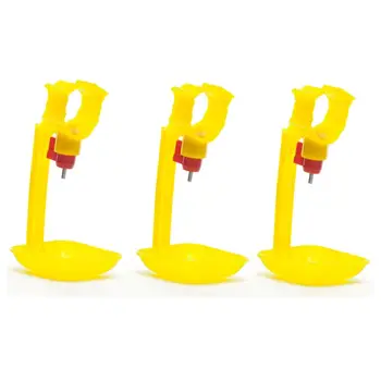 

20PCS chicken water drinking cups automatic chicken waterr nipple drinker for quail nipple drinkers for chickens