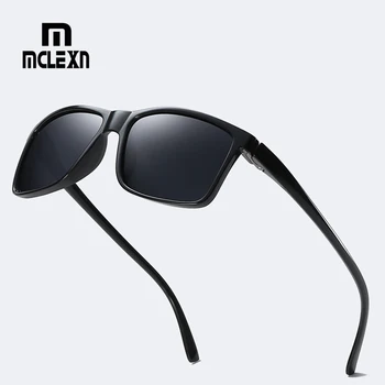 

MCLEXN Classic Polarized Sunglasses Men Women Brand Design Square Frame Sun Glasses Male Driving Goggles Gafas De Sol UV400