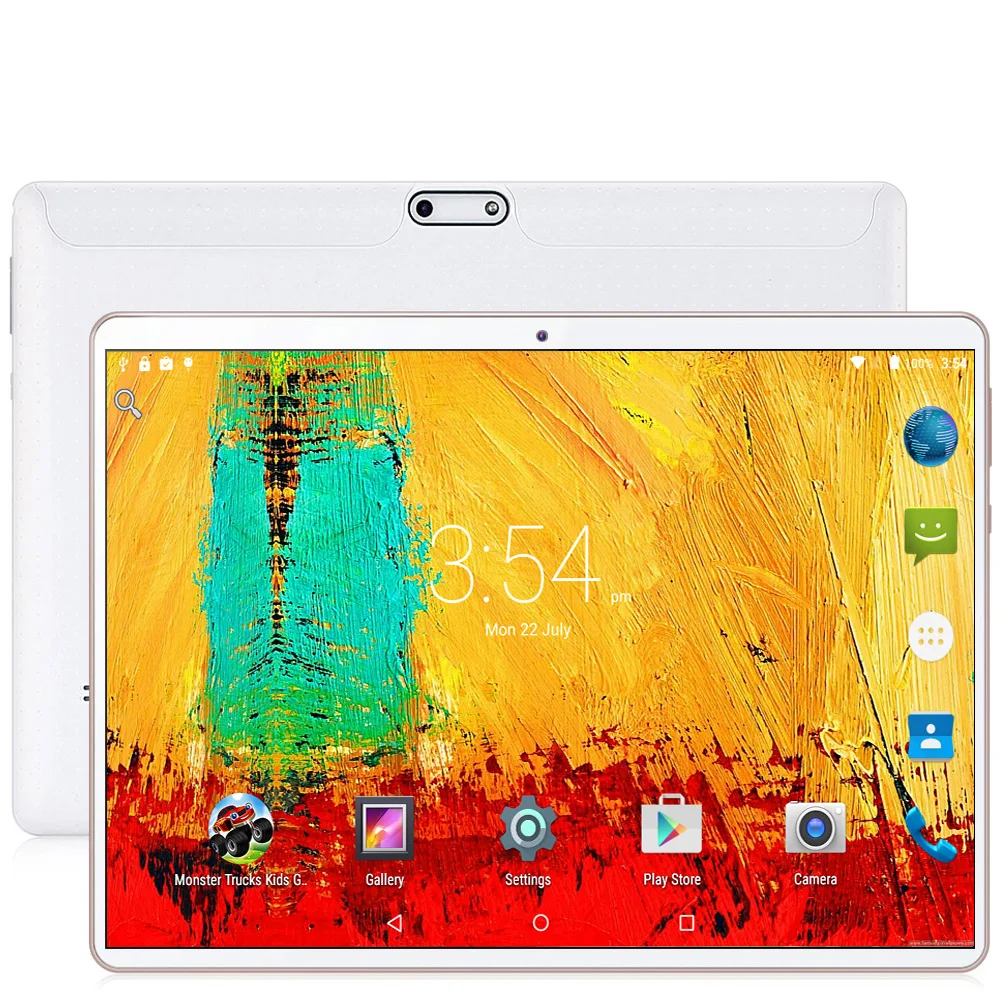  10.1 Tablet PC Android 7.0 3G LTE Octa Core 4 GB RAM 64 GB ROM Dual SIM Tarjetas IPS GPS Tablet PC 